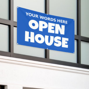 OPEN HOUSE Aangepaste Banner