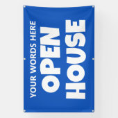 OPEN HOUSE Aangepaste Banner (Verticaal)