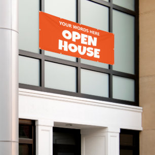 OPEN HOUSE Aangepaste Banner