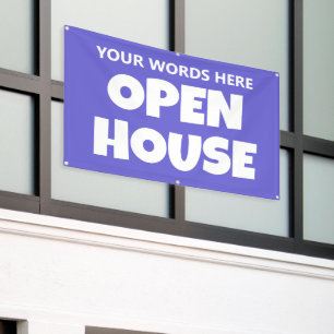 OPEN HOUSE Aangepaste Banner