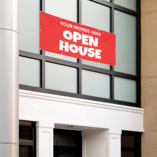 OPEN HOUSE Aangepaste Banner