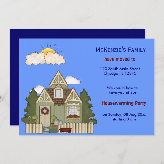 Open House Aankondiging (Voorkant / Achterkant)