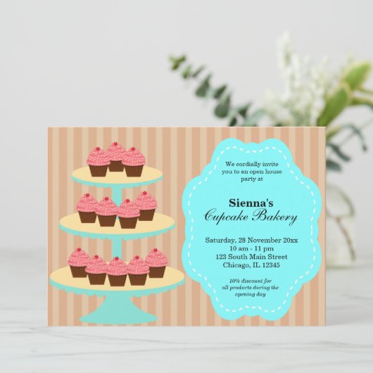 Open House Bakkerij Kaart (Staand voorkant)