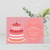 Open House Bakkerij Kaart (Staand voorkant)