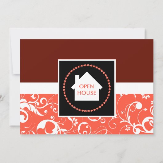 open - house bekendmaking : professionele demaag kaart (Voorkant)