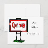 Open House Briefkaart (Voorkant / Achterkant)