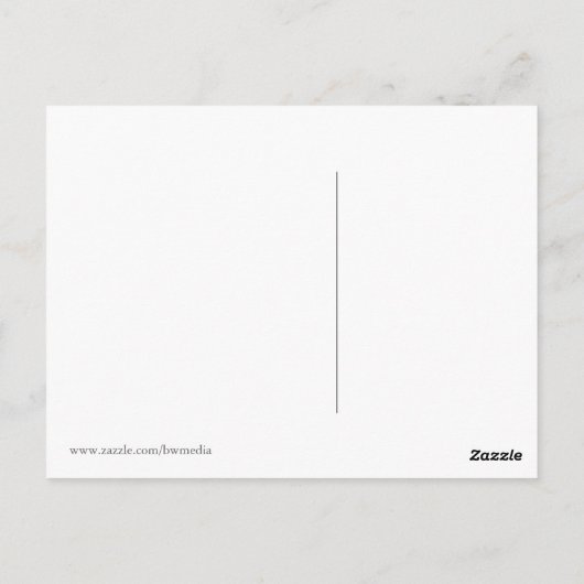 Open House Briefkaart (Achterkant)