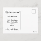 Open House-Briefkaart aanpassen Briefkaart (Achterkant)