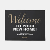 Open House Deurdeur — Welkomstnaam Deurmat (Voorkant)