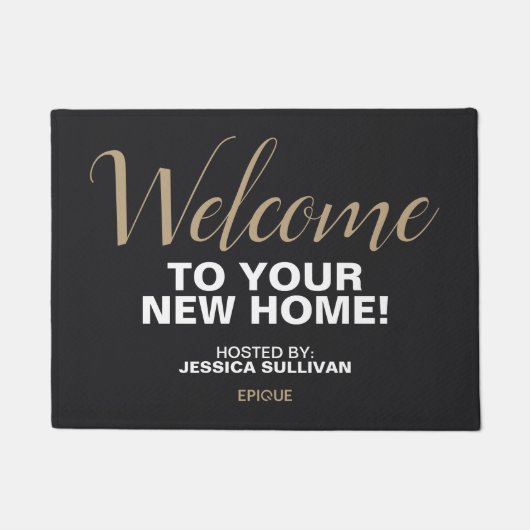 Open House Deurdeur — Welkomstnaam Deurmat (Voorkant)