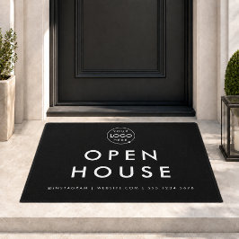 Open House Deurmat | Aangepaste Makelaar Logo Inga