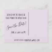 Open House Hostess Shower Welkom Sales Party Aankondigingskaart (Achterkant)