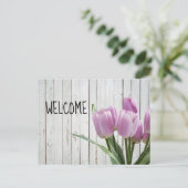 Open House Hostess Shower Welkom Sales Party Aankondigingskaart (Staand voorkant)