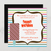 Open House Ice Cream salon Kaart (Voorkant / Achterkant)