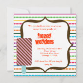 Open House Ice Cream salon Kaart (Voorkant)