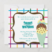 Open House Ice Cream salon Kaart (Voorkant)