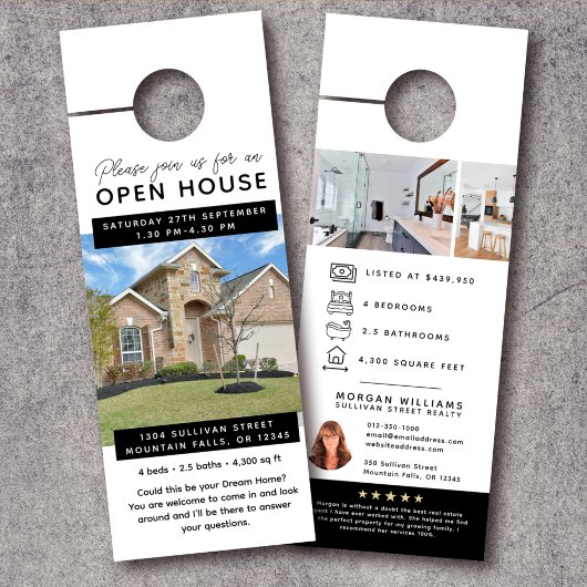 Open House Invitation Real Estate Farming Deurhanger