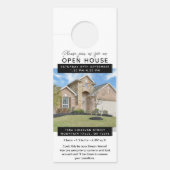 Open House Invitation Real Estate Farming Deurhanger (Voorkant)