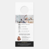 Open House Invitation Real Estate Farming Deurhanger (Achterkant)