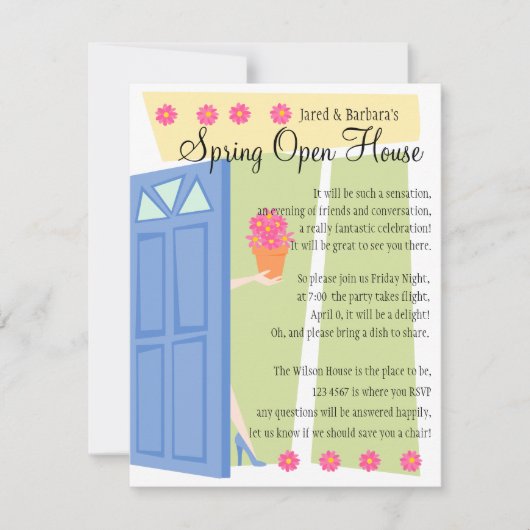 Open House Kaart (Voorkant)