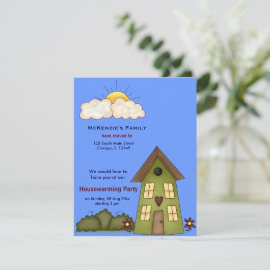 Open House Kaart (Staand voorkant)