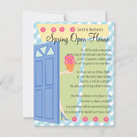 Open House Kaart (Voorkant)