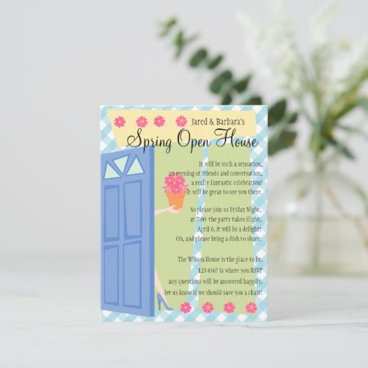 Open House Kaart (Staand voorkant)