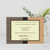 Open House New Business Kaart (Staand voorkant)