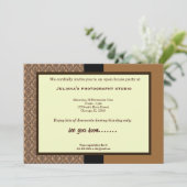 Open House New Business Kaart (Staand voorkant)