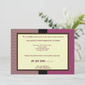 Open House New Business Kaart (Staand voorkant)