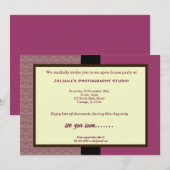 Open House New Business Kaart (Voorkant / Achterkant)