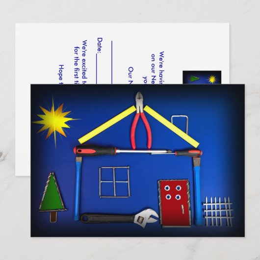 Open House - New Construction Kaart (Voorkant / Achterkant)