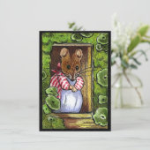 Open House nodigt uit: Mevrouw Tittlemouse bij de Kaart (Staand voorkant)