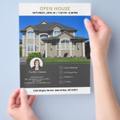 Open House Real Estate Flyer (Hand)