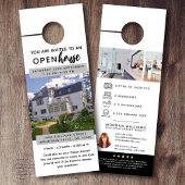 Open House Real Estate Marketing Deurhanger