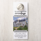Open House Real Estate Marketing Deurhanger (Op knop)