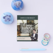 Open House Real Estate Realtor Flyer (Enkel)