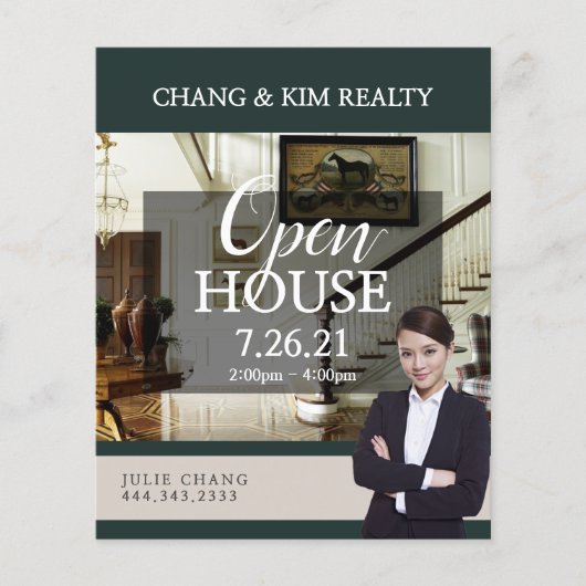 Open House Real Estate Realtor Flyer (Voorkant)