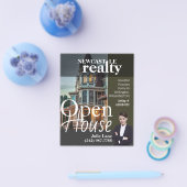 Open House Real Estate Realtor Flyer (Enkel)