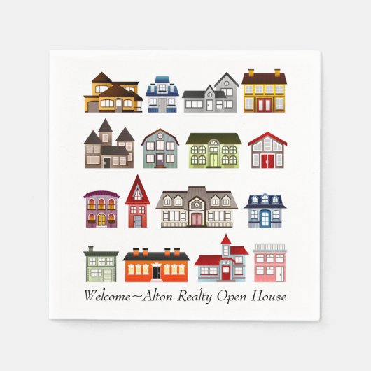 Open House Servetten (Voorkant)