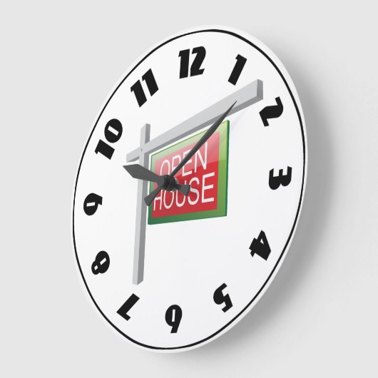 Open House Sign-klok Grote Klok (Hoek)