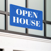 OPEN HOUSE-spandoek Spandoek (Buitenkant Gebouw)
