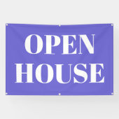OPEN HOUSE-spandoek Spandoek (Horizontaal)