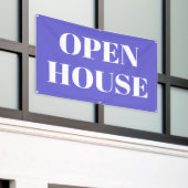 OPEN HOUSE-spandoek Spandoek (Buitenkant Gebouw)