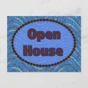 open-house uitnodiging briefkaart