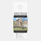 Open House voor de verkoop van onroerend goed Deurhanger (Voorkant)