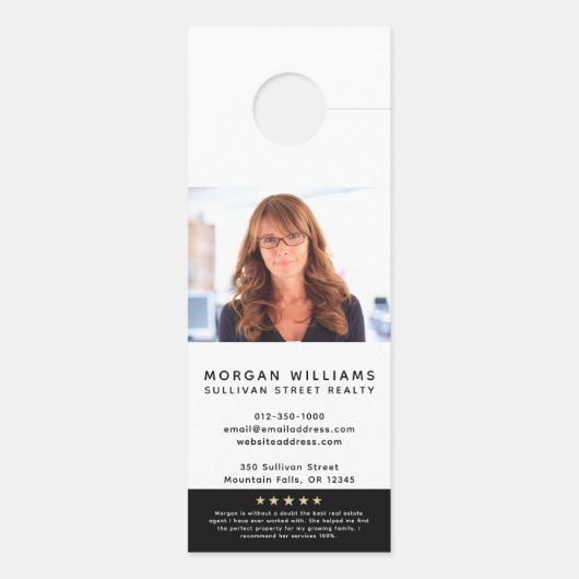 Open House voor de verkoop van onroerend goed Deurhanger (Achterkant)