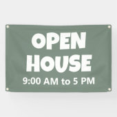 OPEN HUIS Aangepaste banner (Horizontaal)