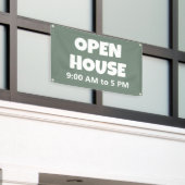 OPEN HUIS Aangepaste banner (Buitenkant Gebouw)