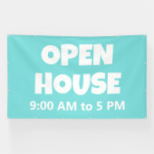 OPEN HUIS Aangepaste banner (Horizontaal)